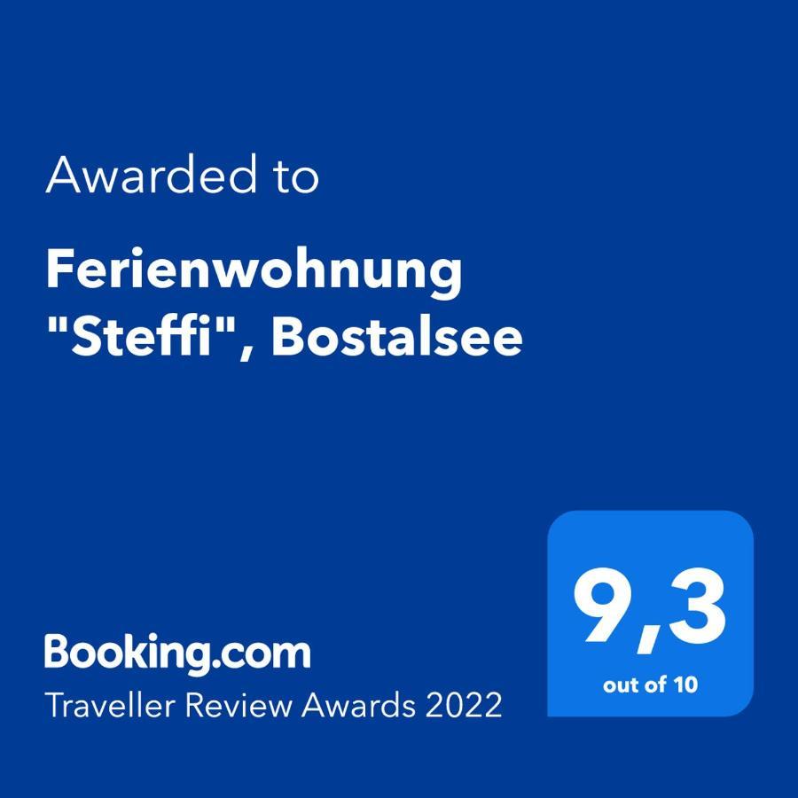 Ferienwohnung "Steffi", Bostalsee نوهفيلدين المظهر الخارجي الصورة
